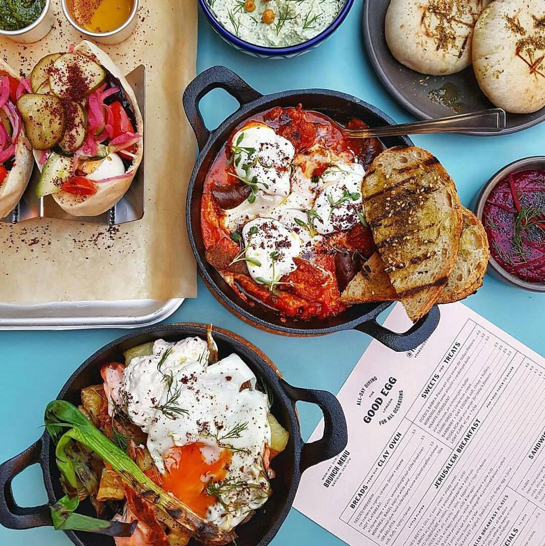 The Good Egg Middle Eastern Restaurant Soho restaurant in London, United Kingdom