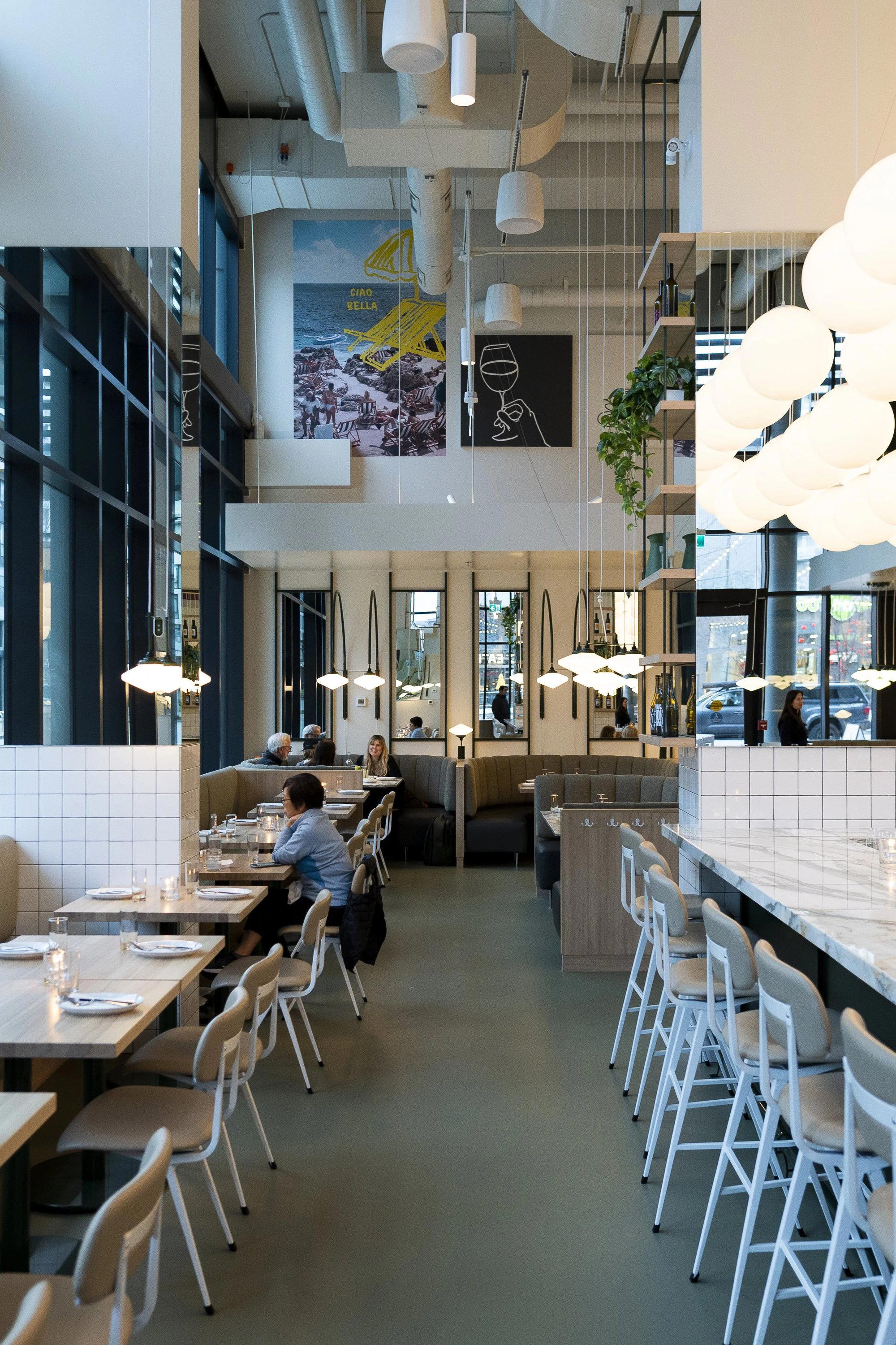 Bufala River District restaurant in Vancouver, Canada