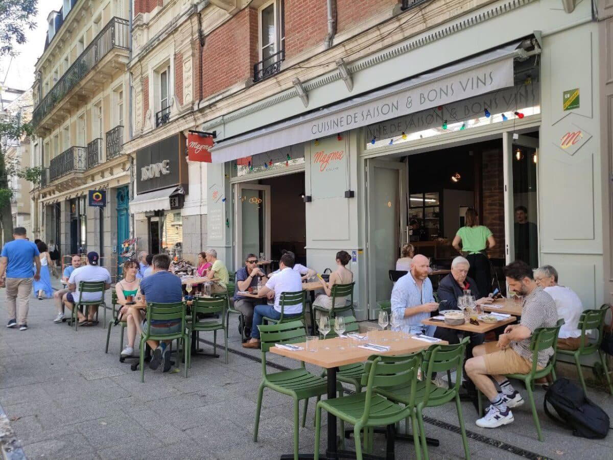 Magma restaurant in Rennes, France