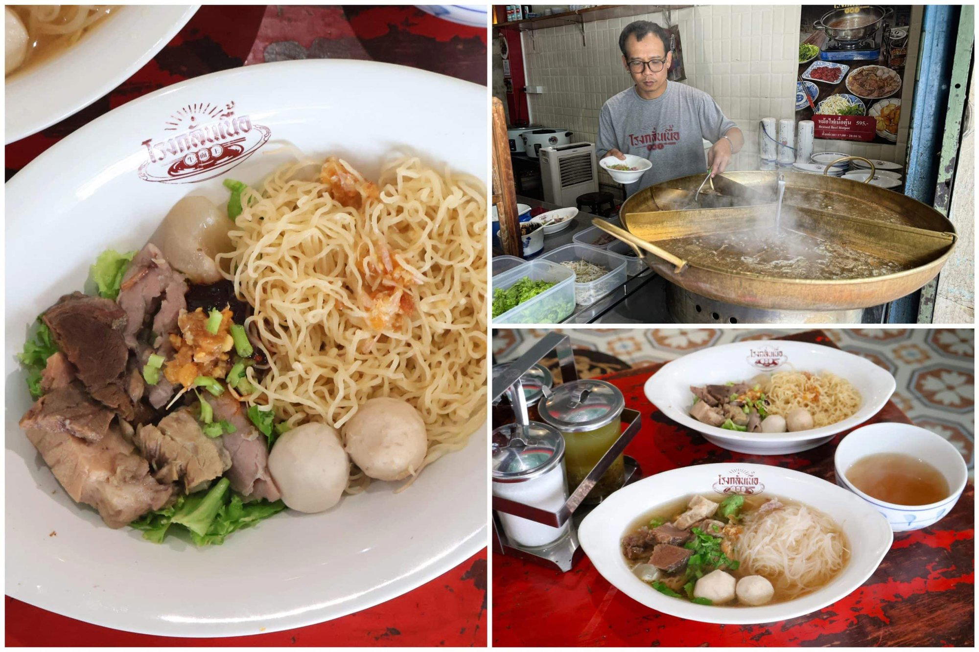 Rong Klan Nuea restaurant in Bangkok, Thailand