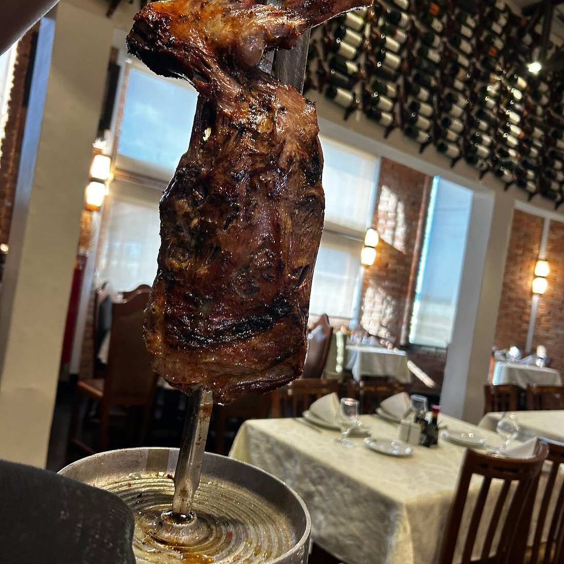 Caçador barbeque house restaurant in Rio Claro, Brazil