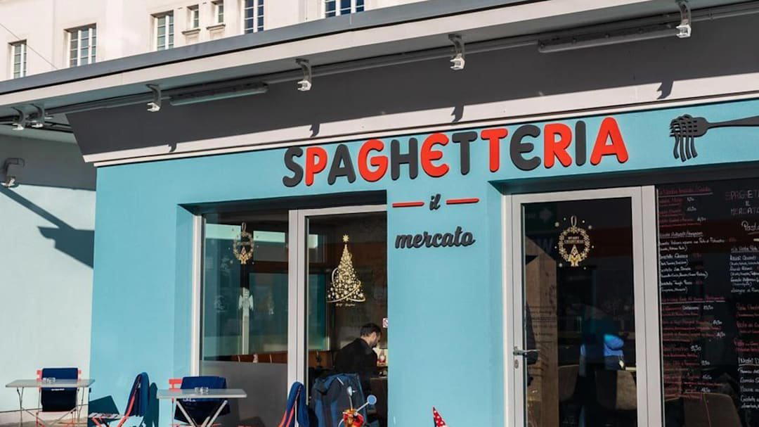 Spaghetteria Il Mercato restaurant in Vienna, Austria