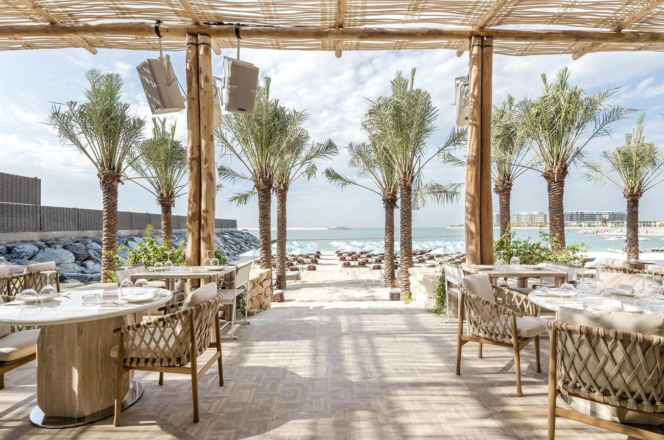 Nammos restaurant in Dubai, United Arab Emirates