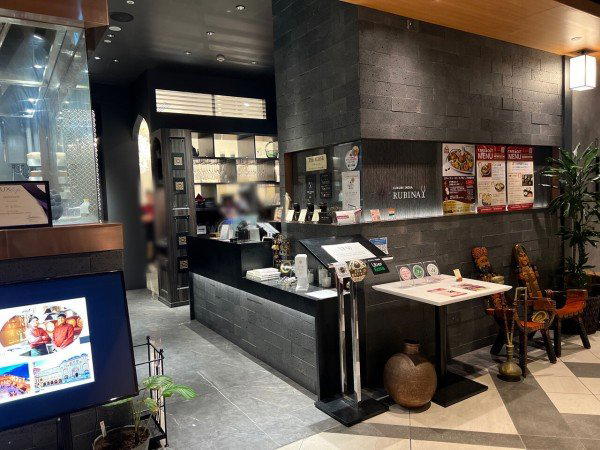 Luxury India Rubina restaurant in Kanazawa, Japan