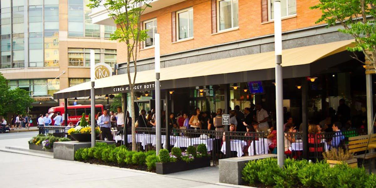 CIRCA at Foggy Bottom restaurant in Washington DC, United States