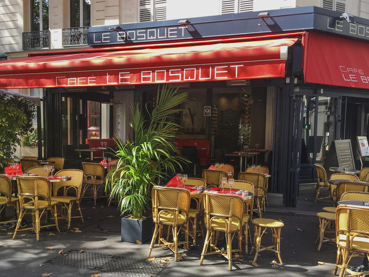Le bosquet saint benoît, Paris, France