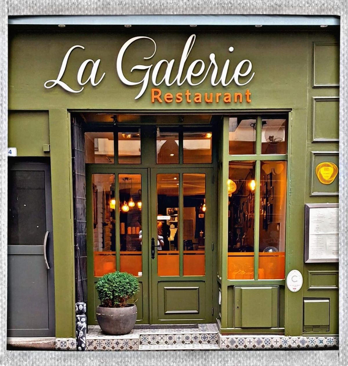 La Galerie restaurant in Rouen, France