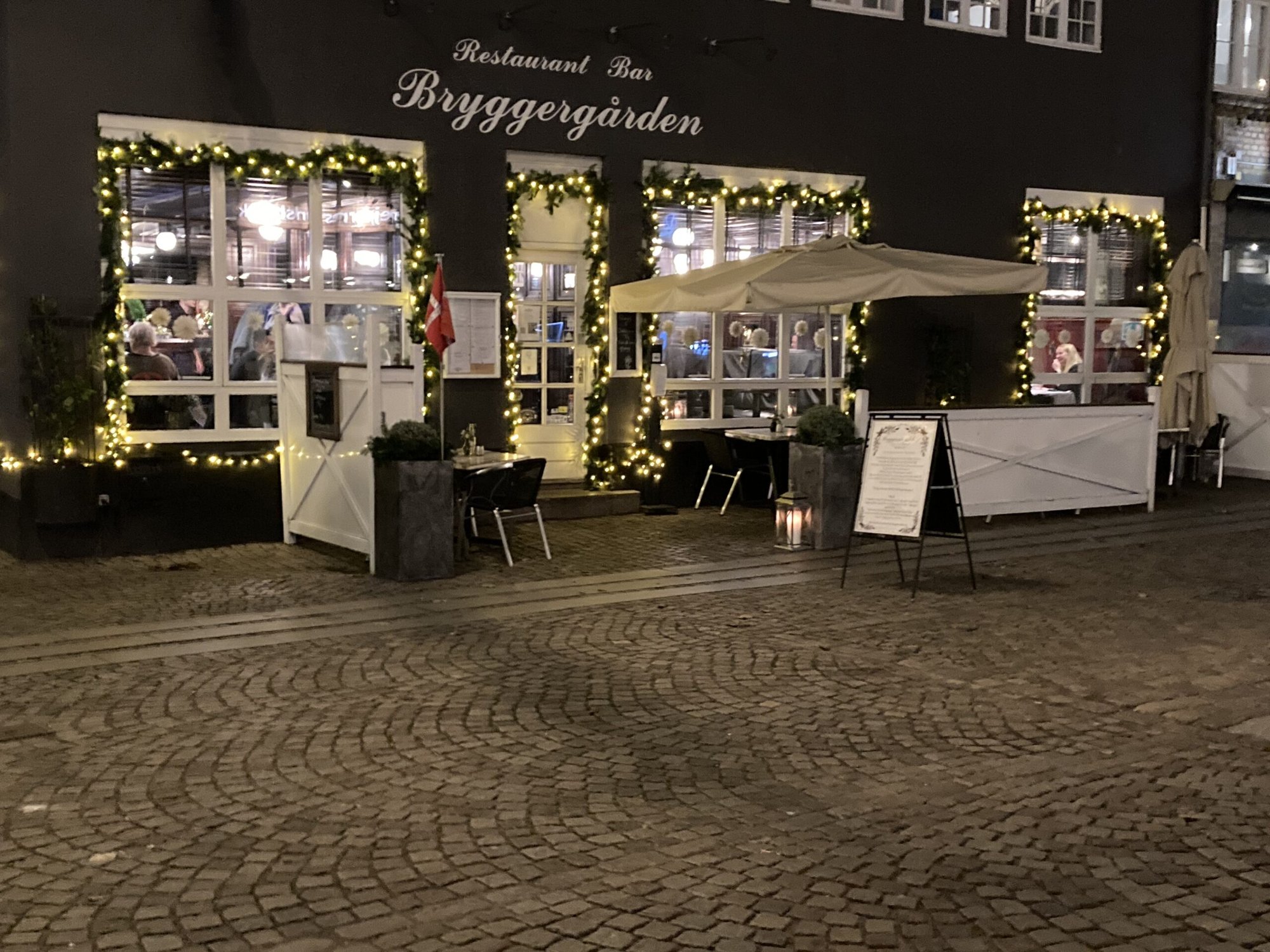 Bryggergården restaurant in Roskilde, Denmark