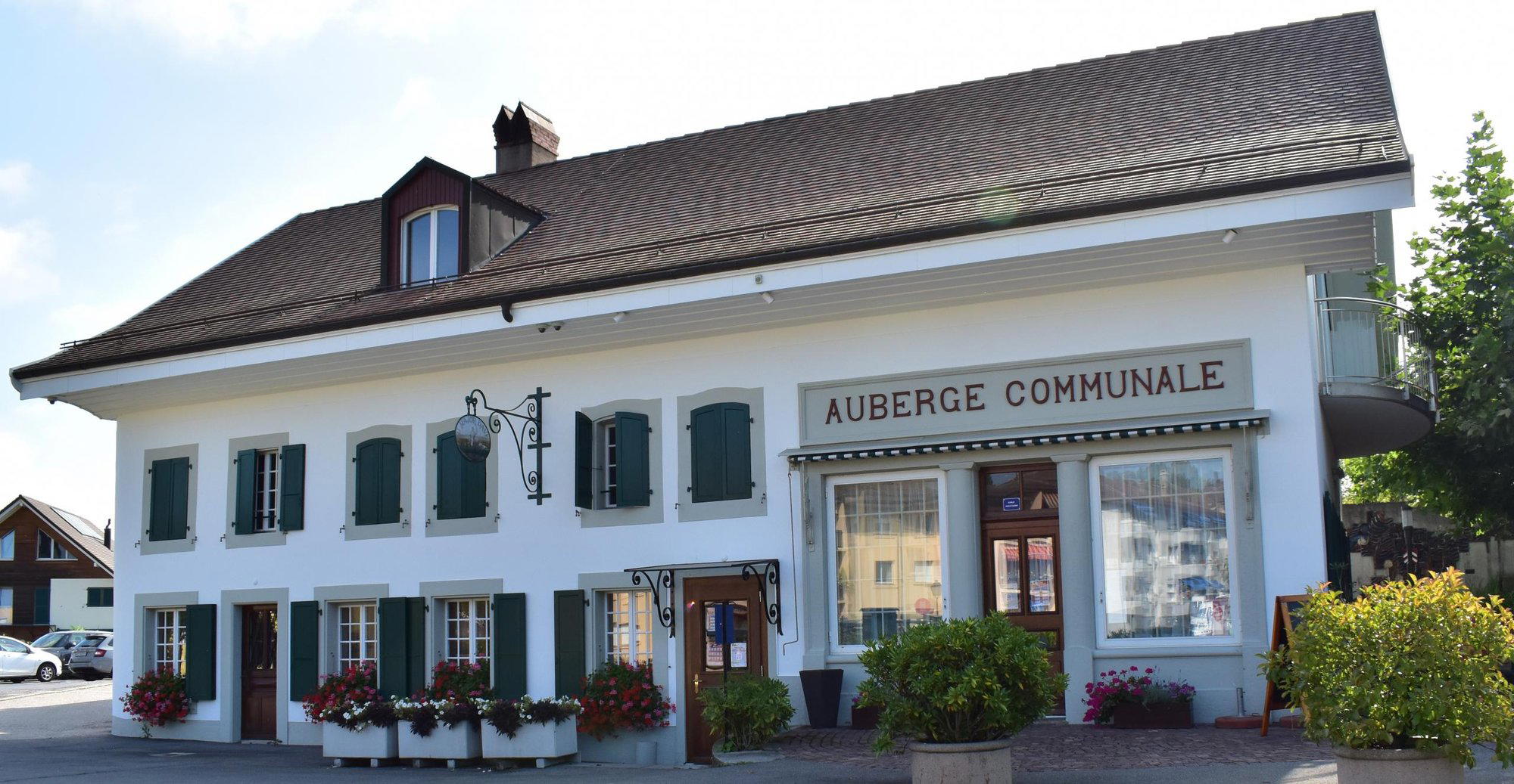 Auberge communale restaurant in Echandens, Switzerland