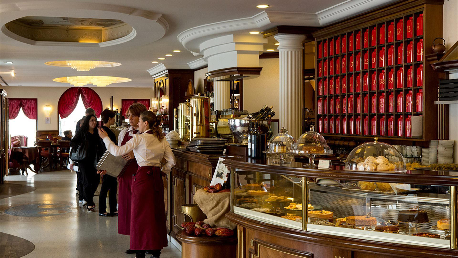 Caffè degli Specchi restaurant in Trieste, Italy