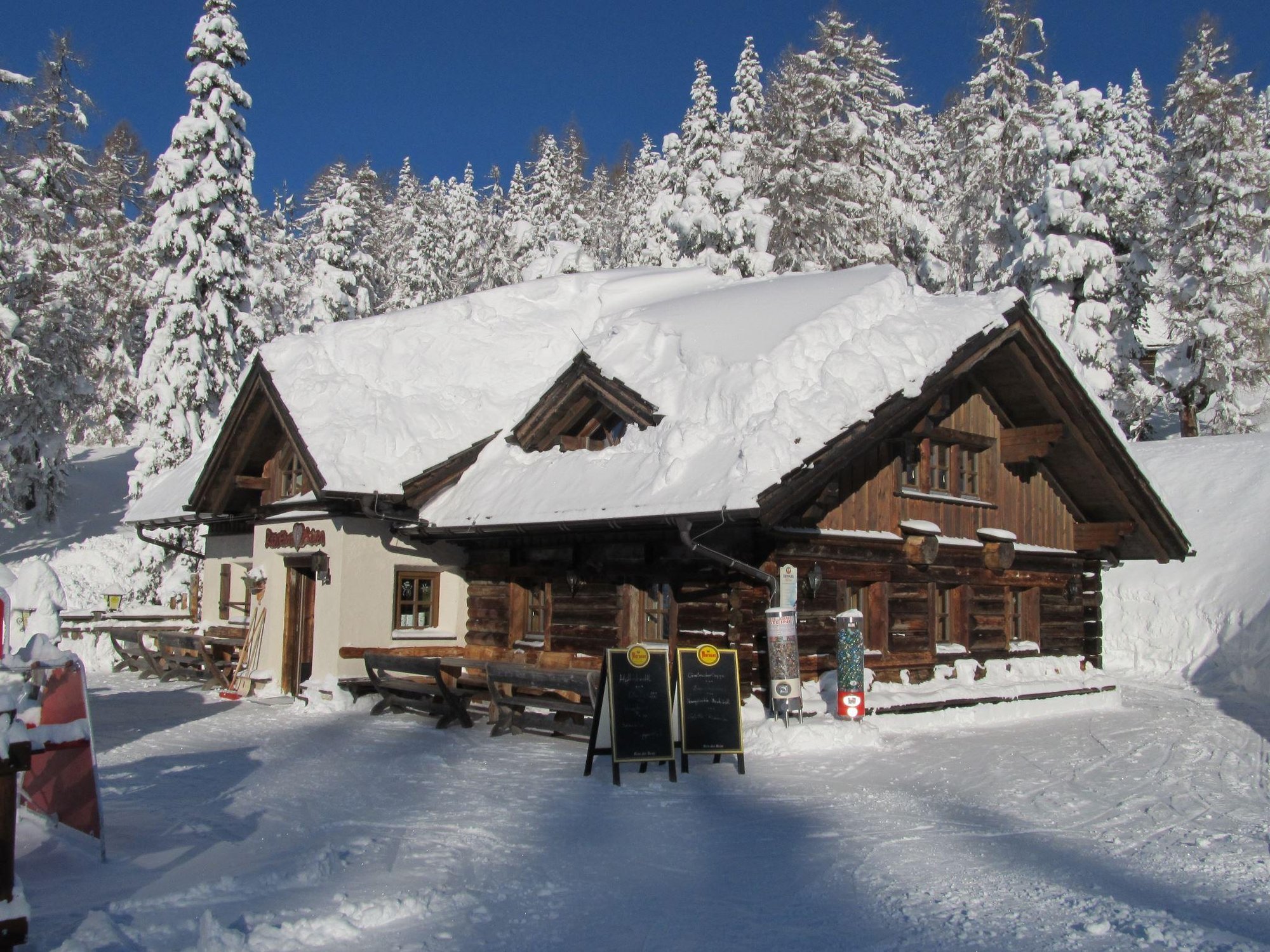 Rosemialm restaurant in Aich, Austria
