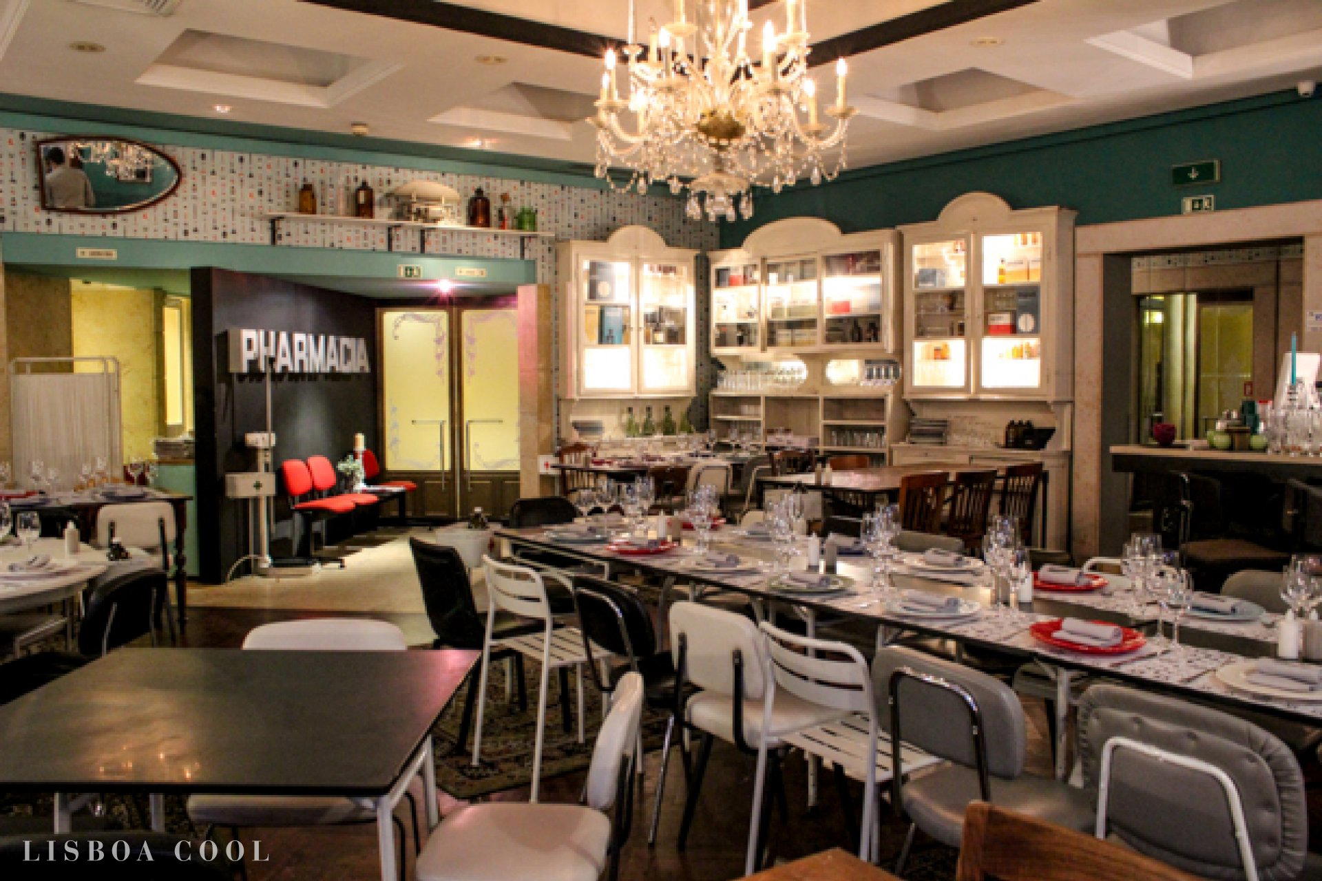 Pharmacia restaurant in Lisbon, Portugal