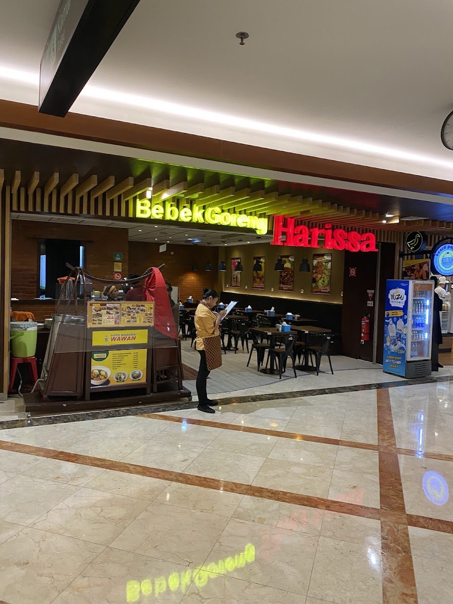 bebek goreng harissa restaurant in Sidoarjo, Indonesia