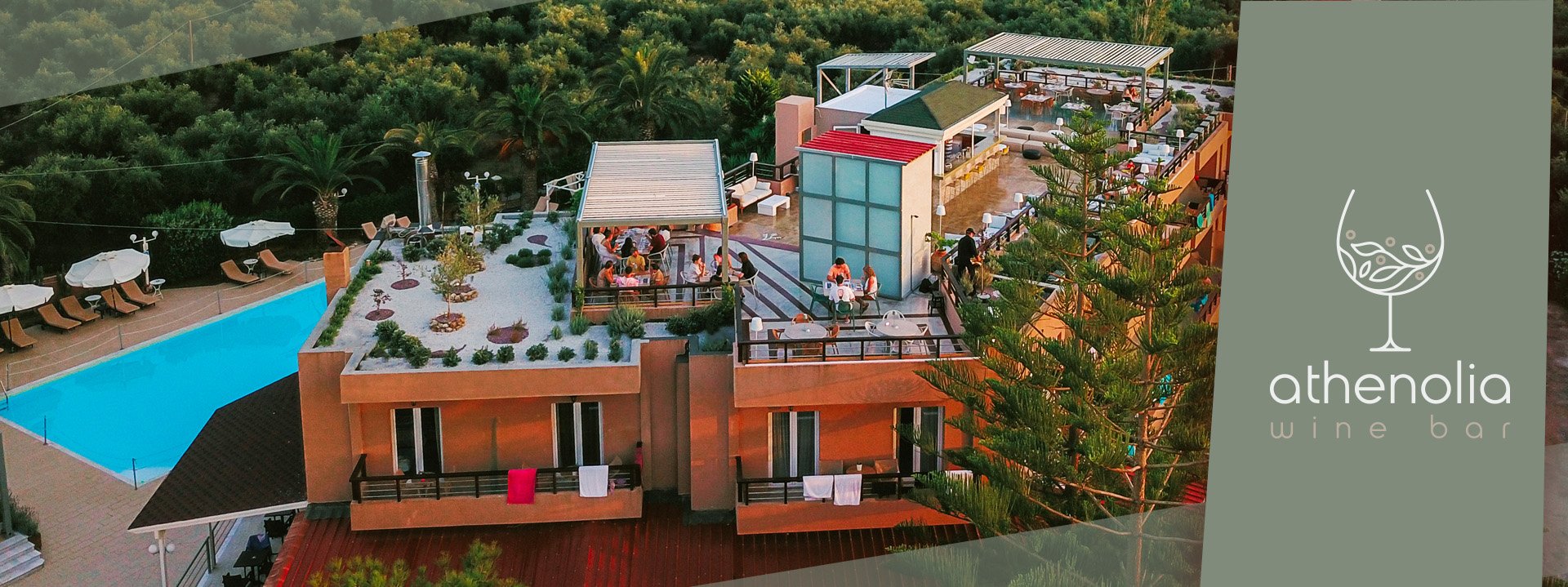 Athenolia restaurant in Kyparissia, Greece