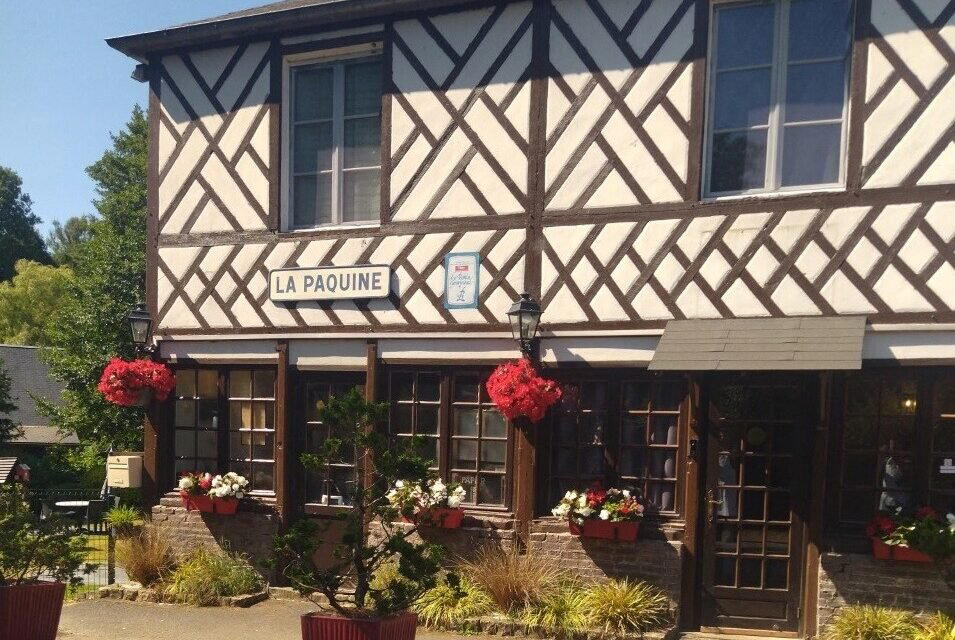 La Paquine restaurant in Ouilly Du Houley, France
