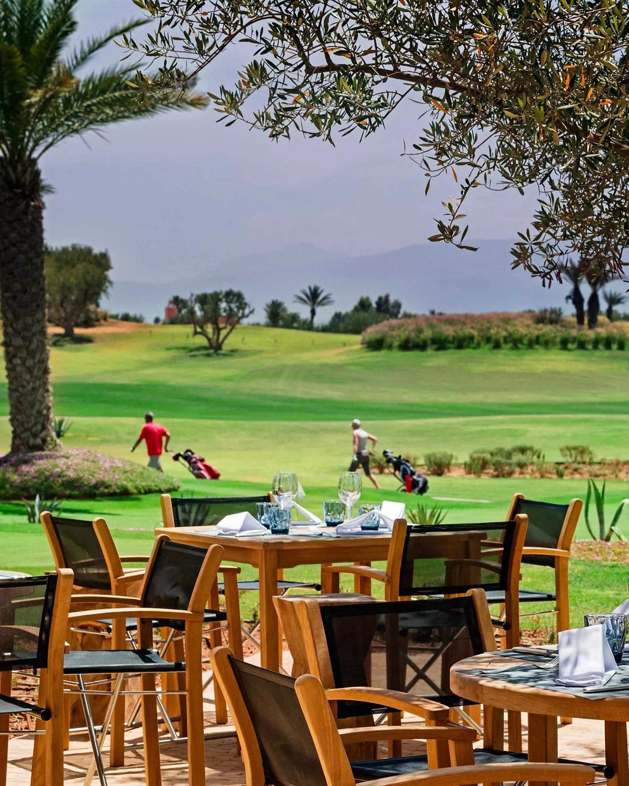 Le Sabra restaurant in Marrakech, Morocco
