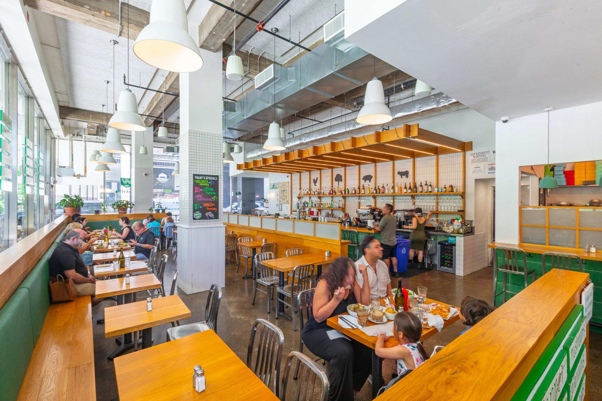 Westville Wall Street restaurant in New York City, United States