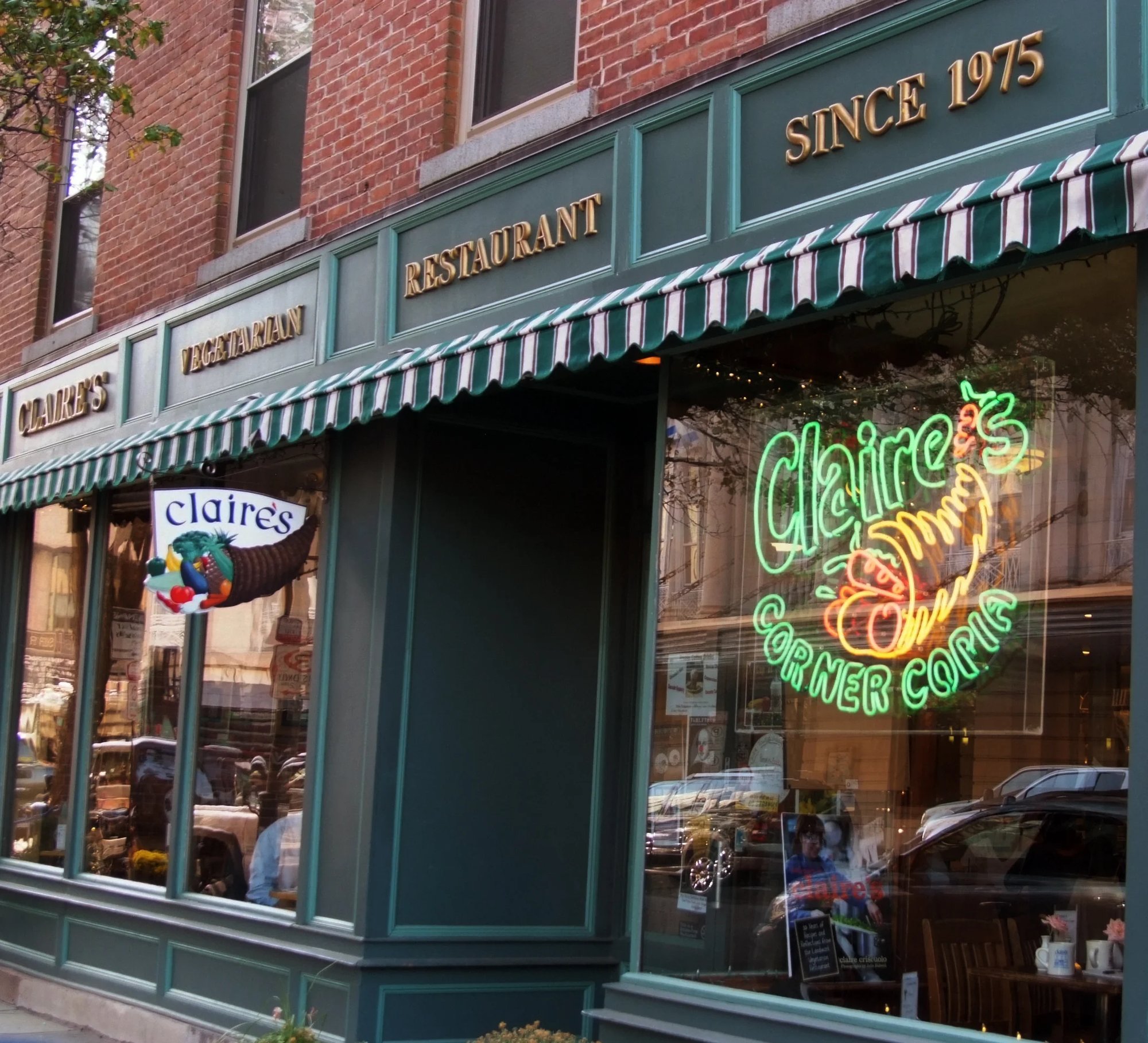 Claire's Corner Copia restaurant in New Haven, United States