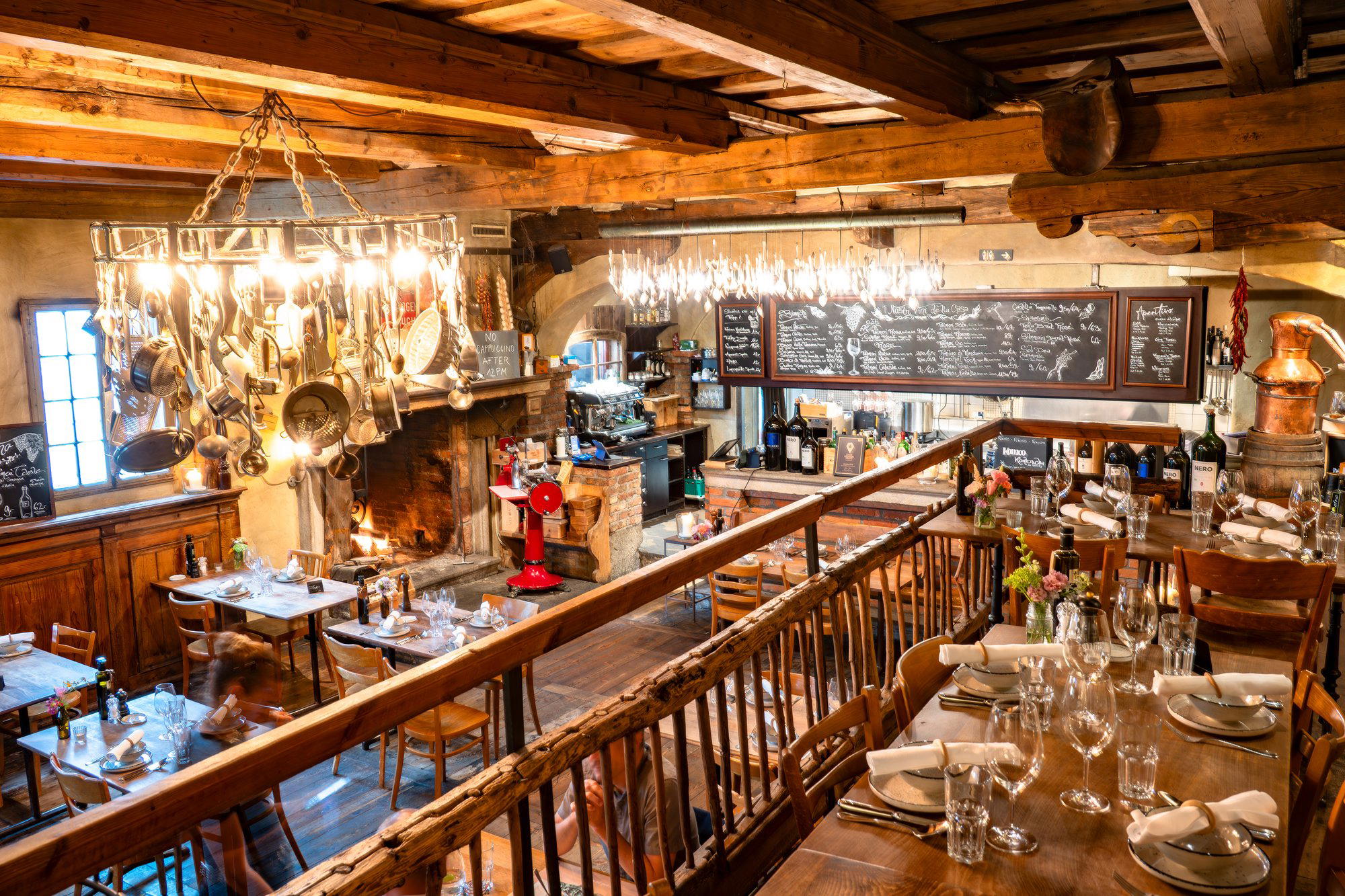 Grottino 1313 restaurant in Lucerne, Switzerland