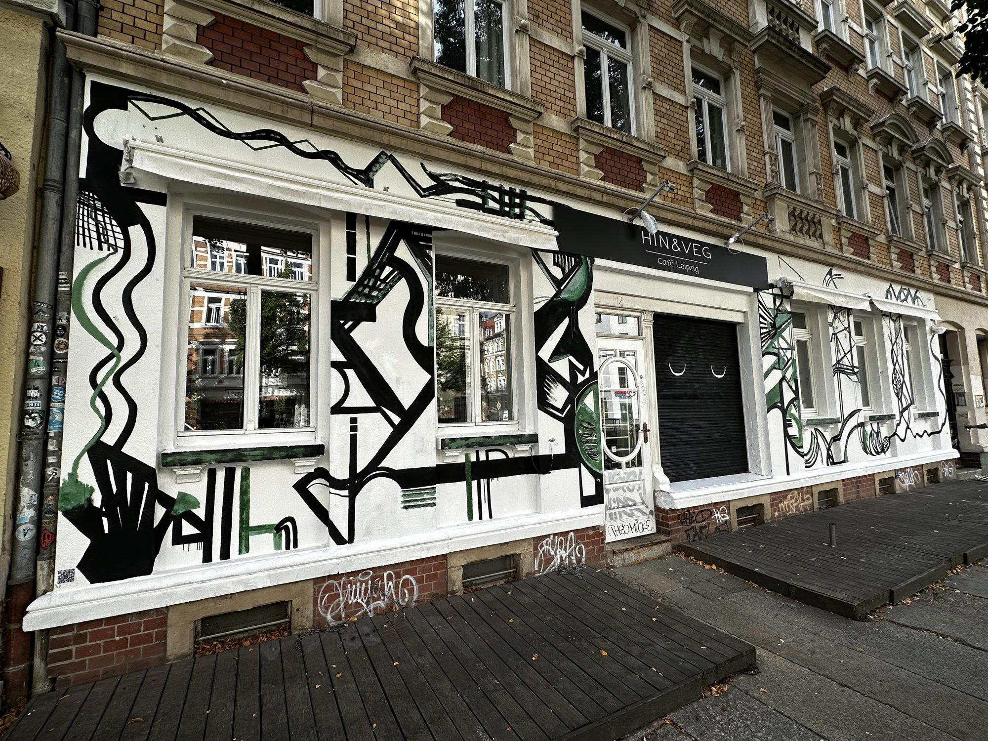 Café Hin & Veg restaurant in Leipzig, Germany