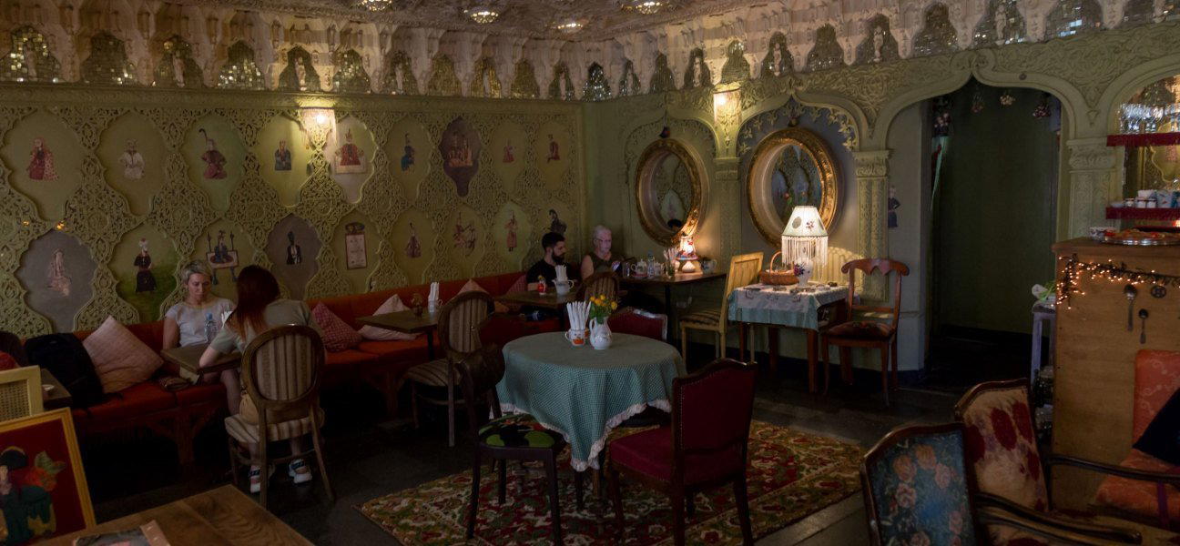 Café Leila restaurant in Tbilisi