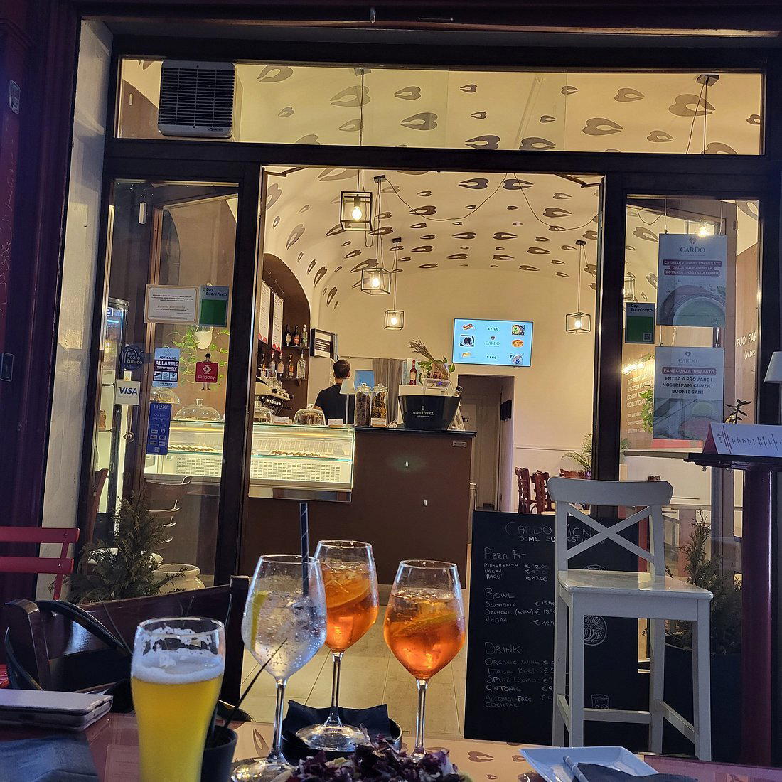 Cardo restaurant in Bologna, Italy