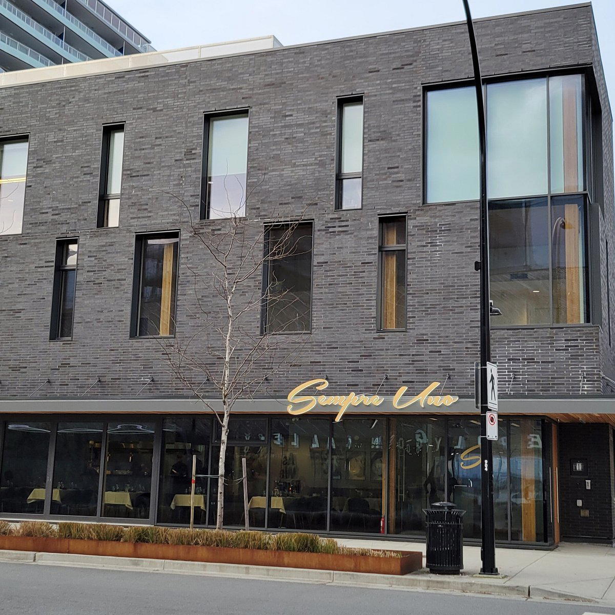 Sempre Uno restaurant in North Vancouver, Canada