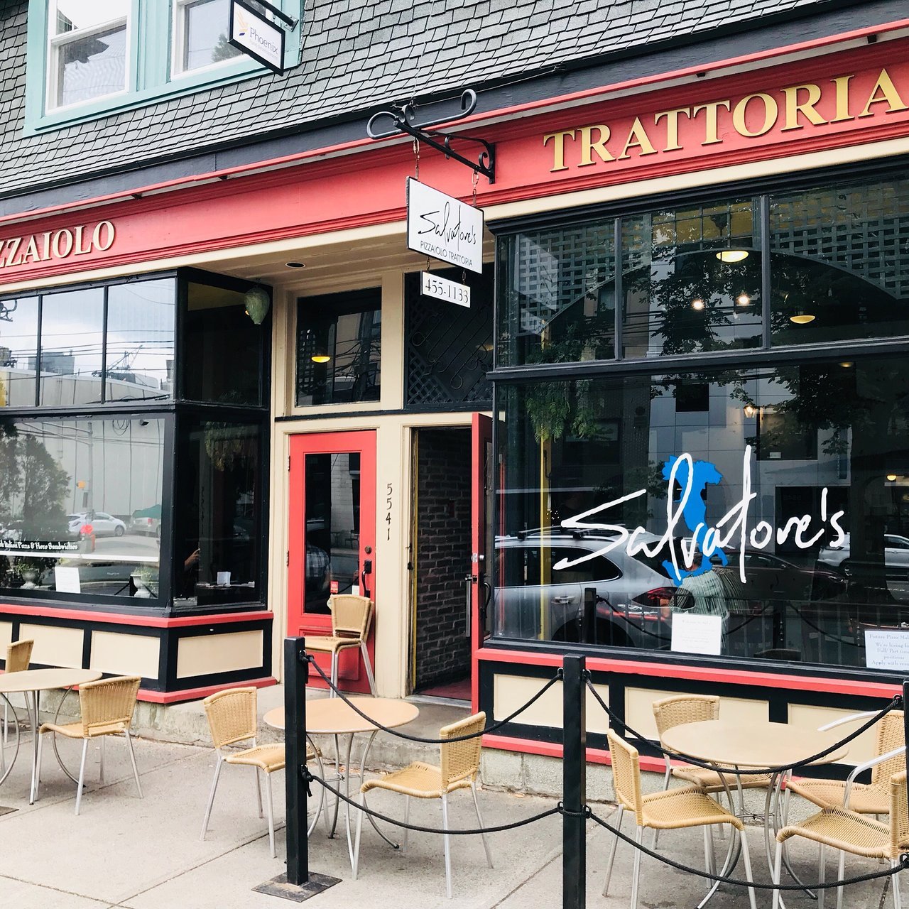 Salvatore's Pizzaiolo Trattoria restaurant in Halifax, Canada