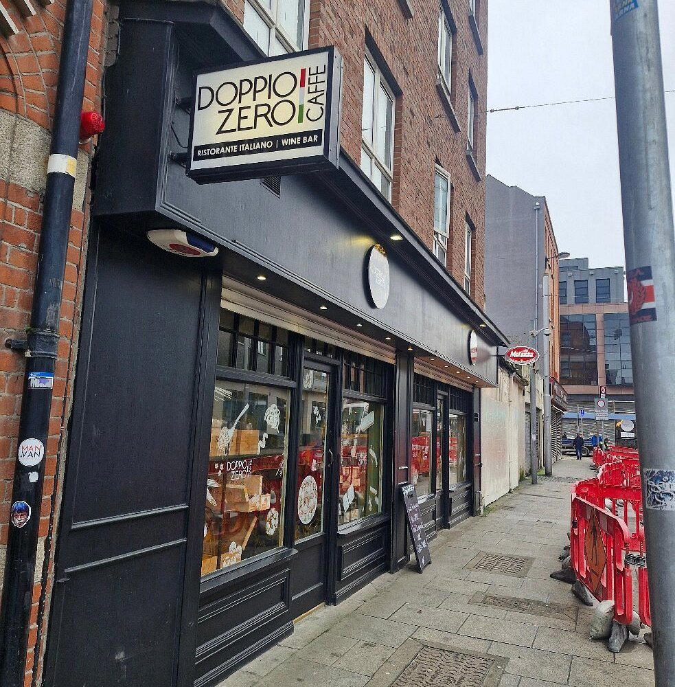Doppio Zero restaurant in Dublin, Ireland