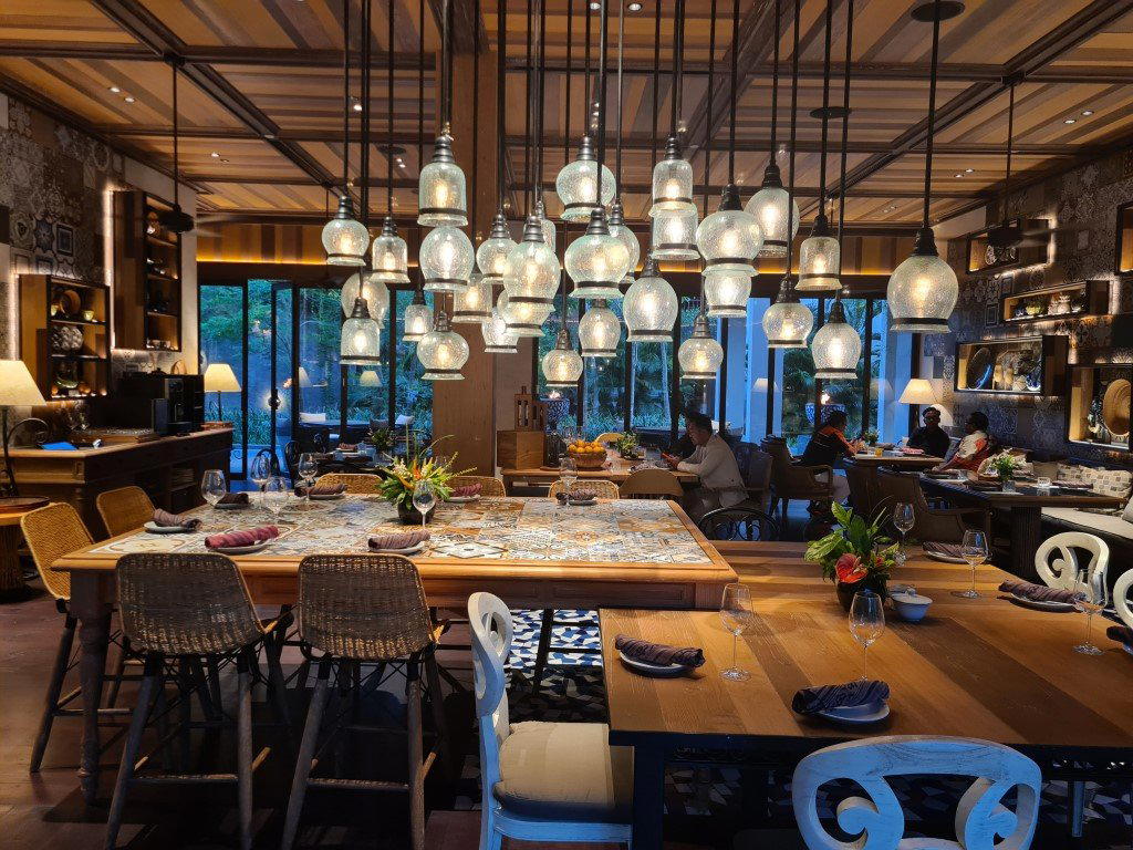 Blue Oven restaurant in Bali, Indonesia