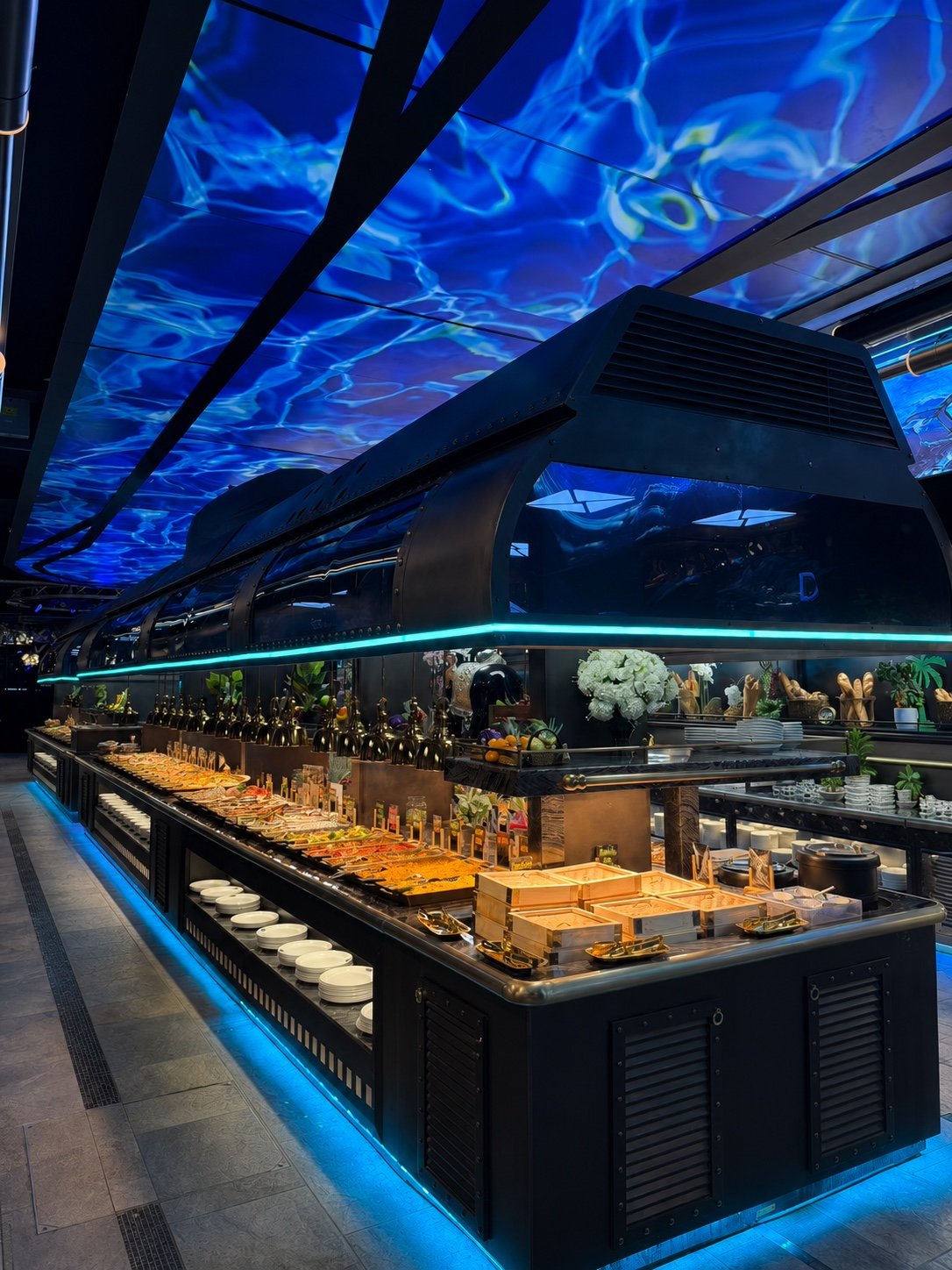 Pacific restaurant sous marin, Restaurant in Franconville