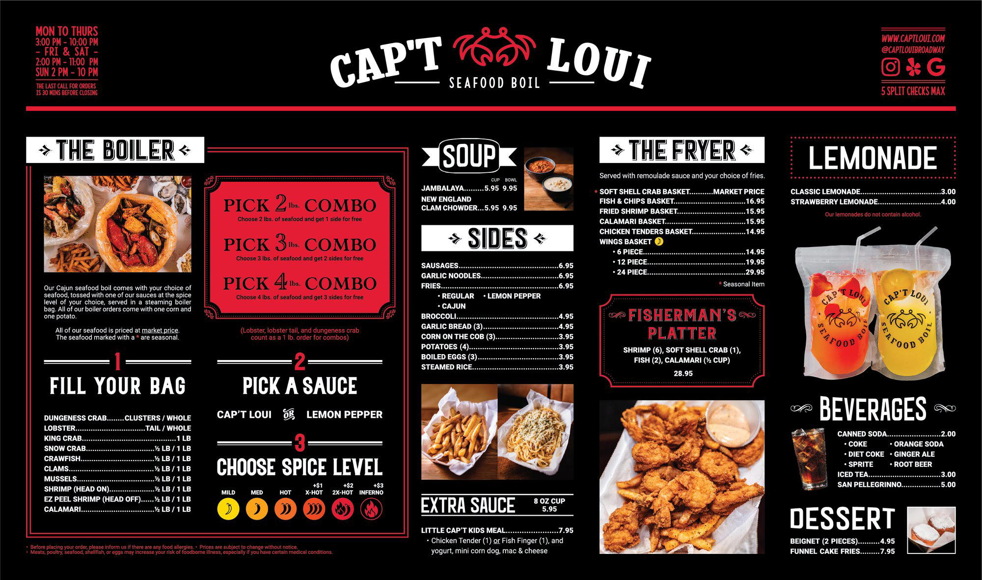 Cap't Loui restaurant in New York City, United States