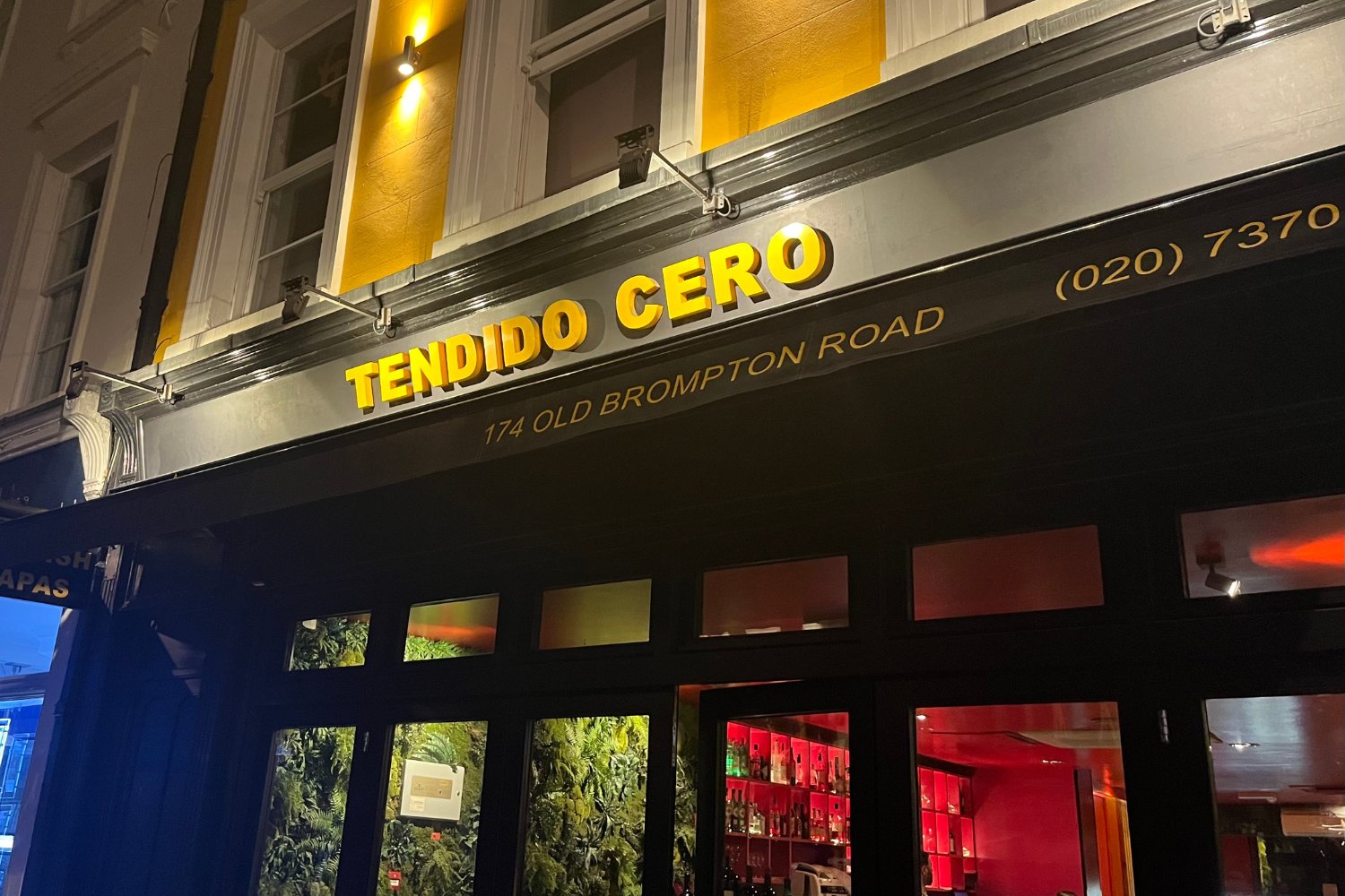 Tendido Cero restaurant in London, United Kingdom