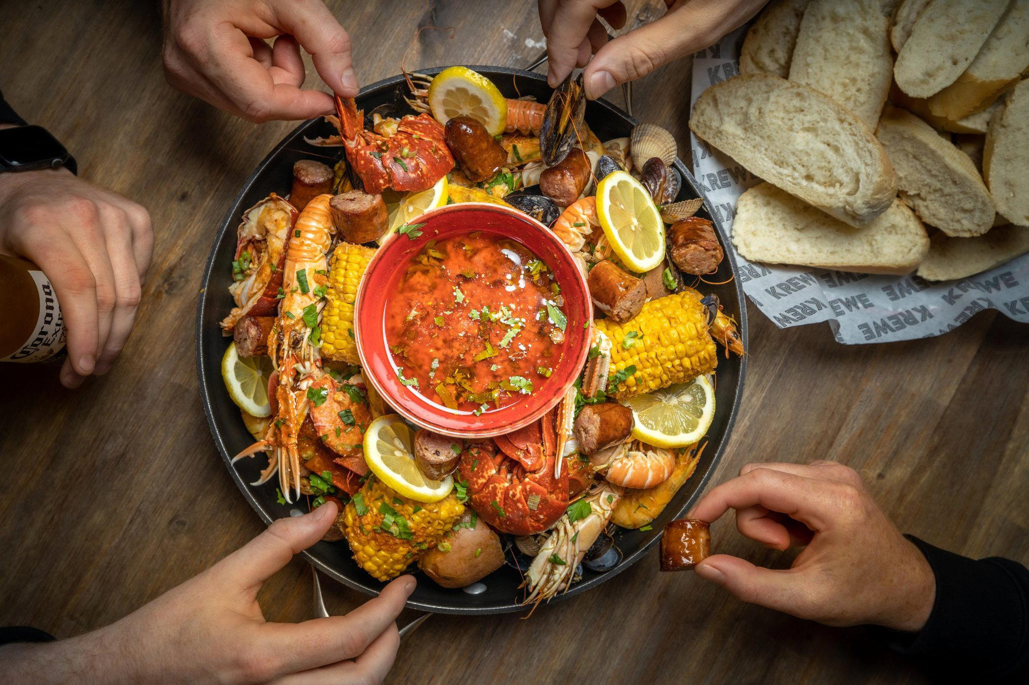 Krewe North restaurant in Dublin, Ireland