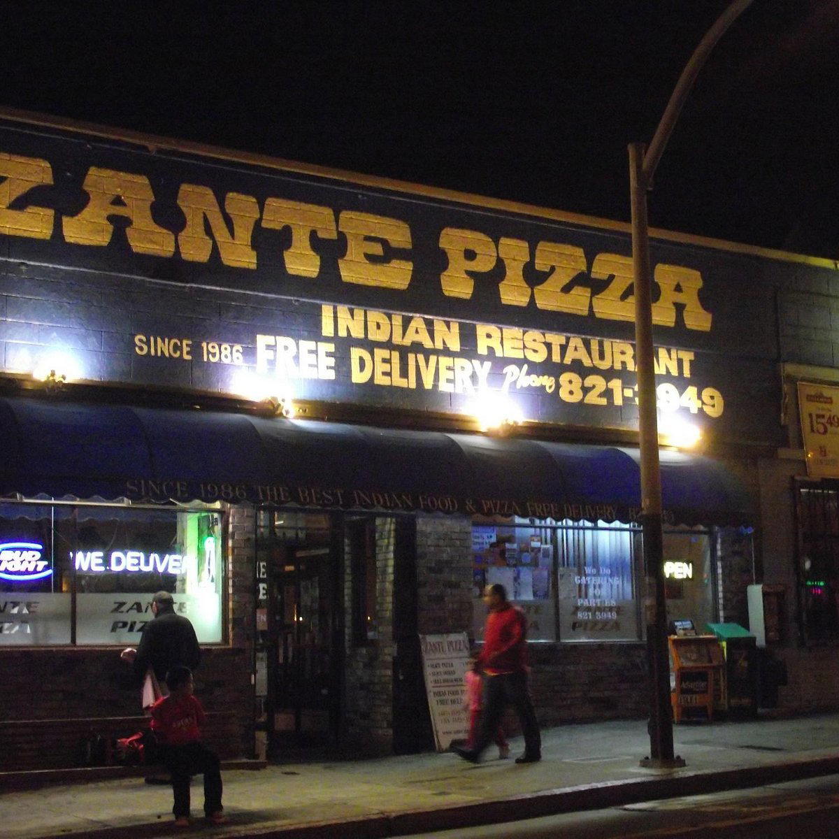Zante Pizza & Indian Cuisine restaurant in San Francisco, United States