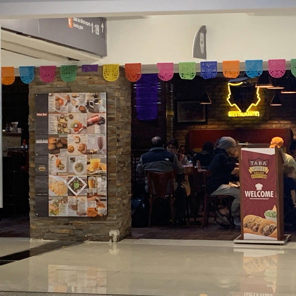 Taba Sports Bar restaurant in Venustiano Carranza, Mexico