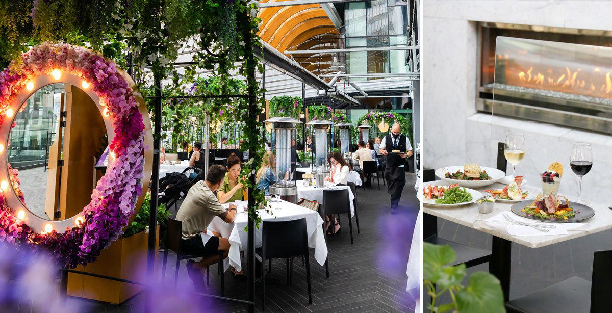 Glowbal restaurant in Vancouver, Canada