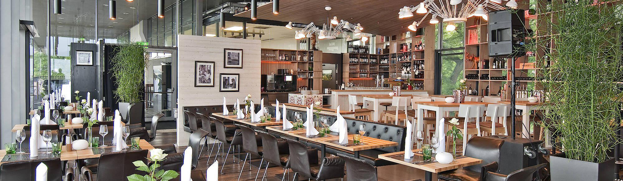 Schlossbrasserie restaurant in Linz, Austria