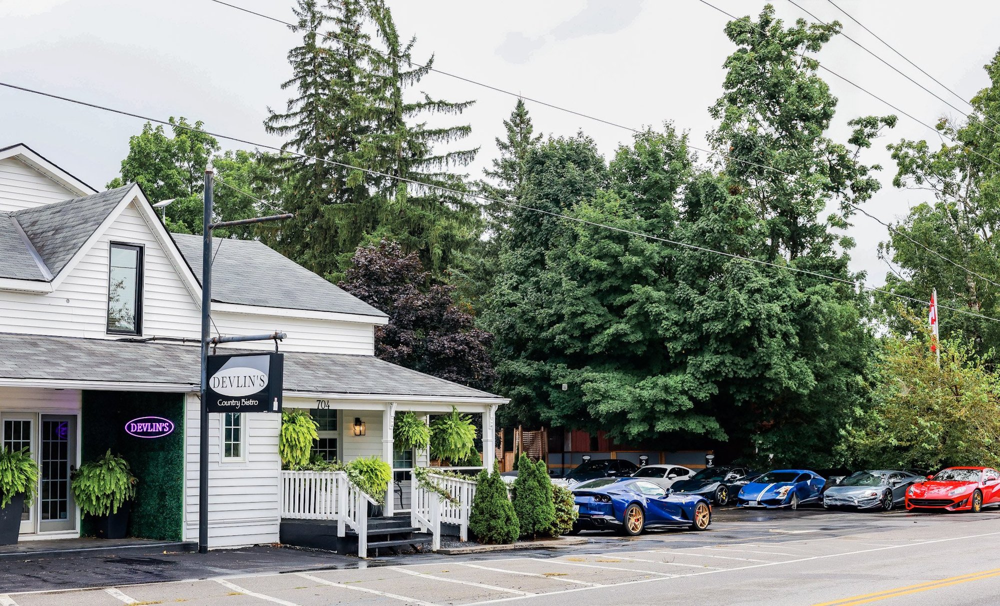 Devlin’s Country Bistro restaurant in Mount Pleasant, Canada
