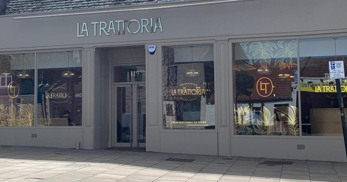 La Trattoria restaurant in Tranent