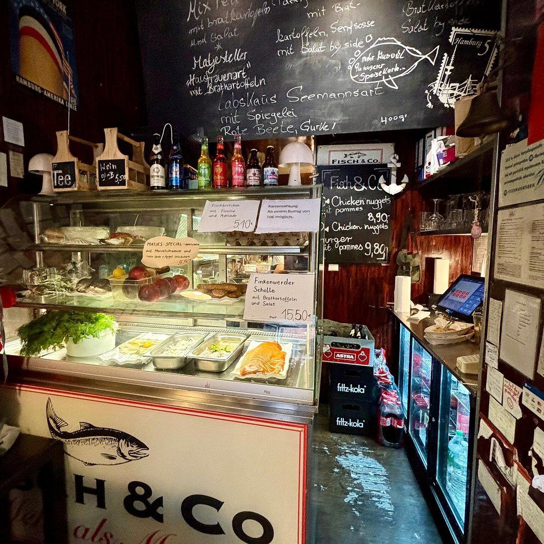 Fisch & Co. restaurant in Hamburg, Germany