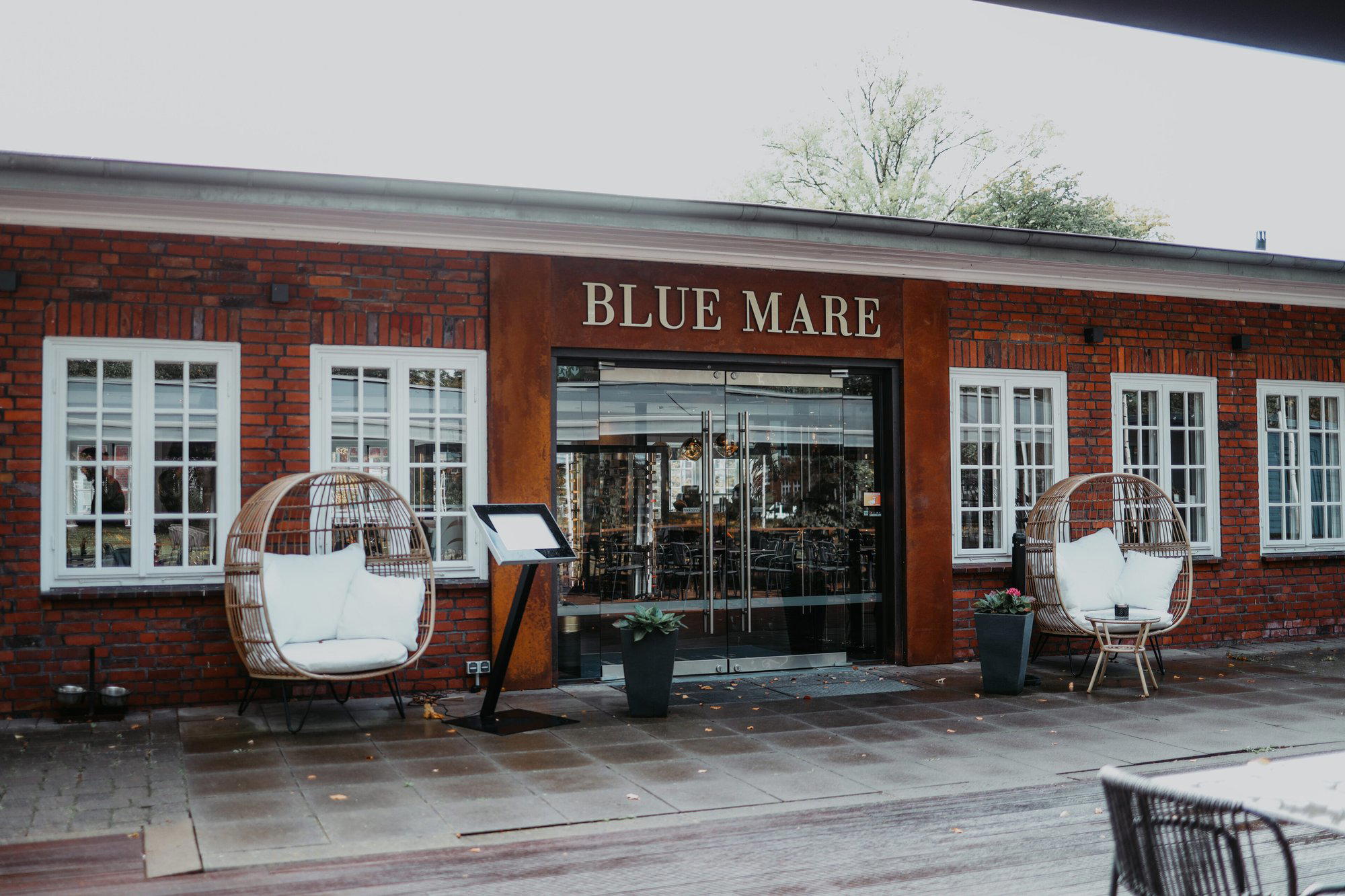 Blue Mare restaurant in Hamburg, Germany