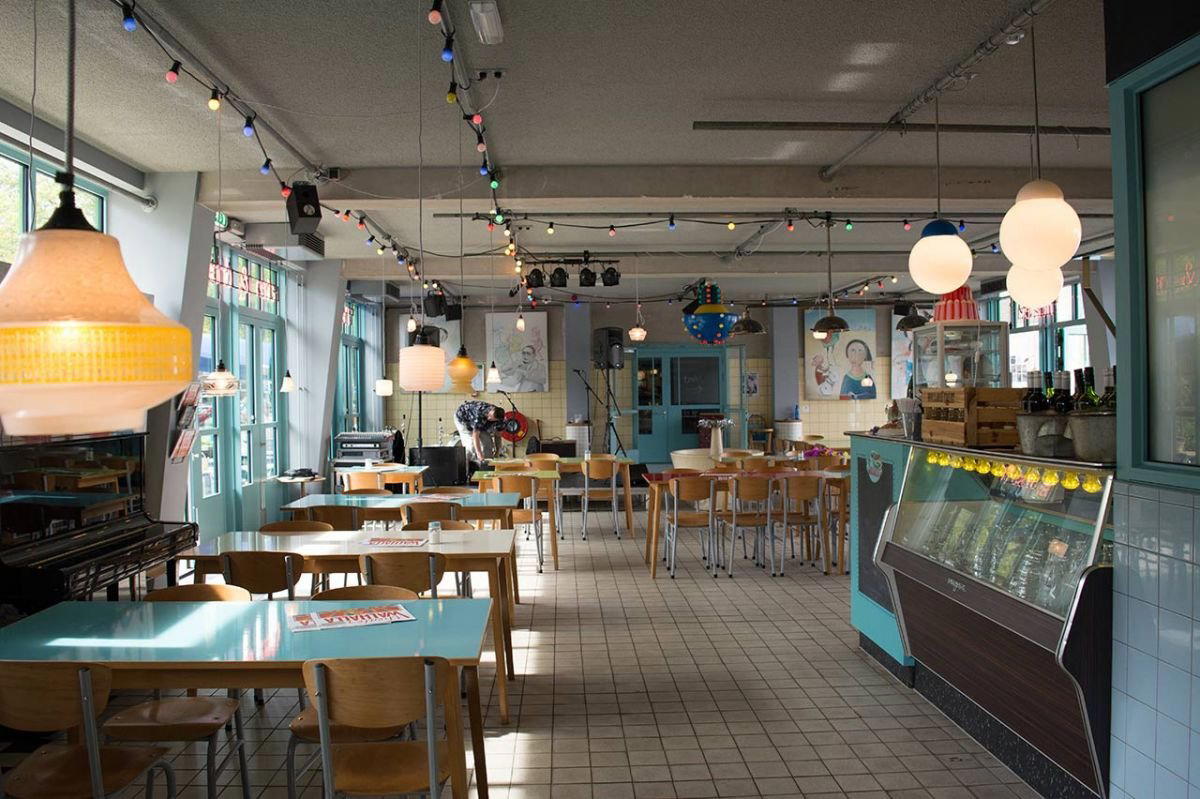 Canteen Walhalla restaurant in Rotterdam, Netherlands