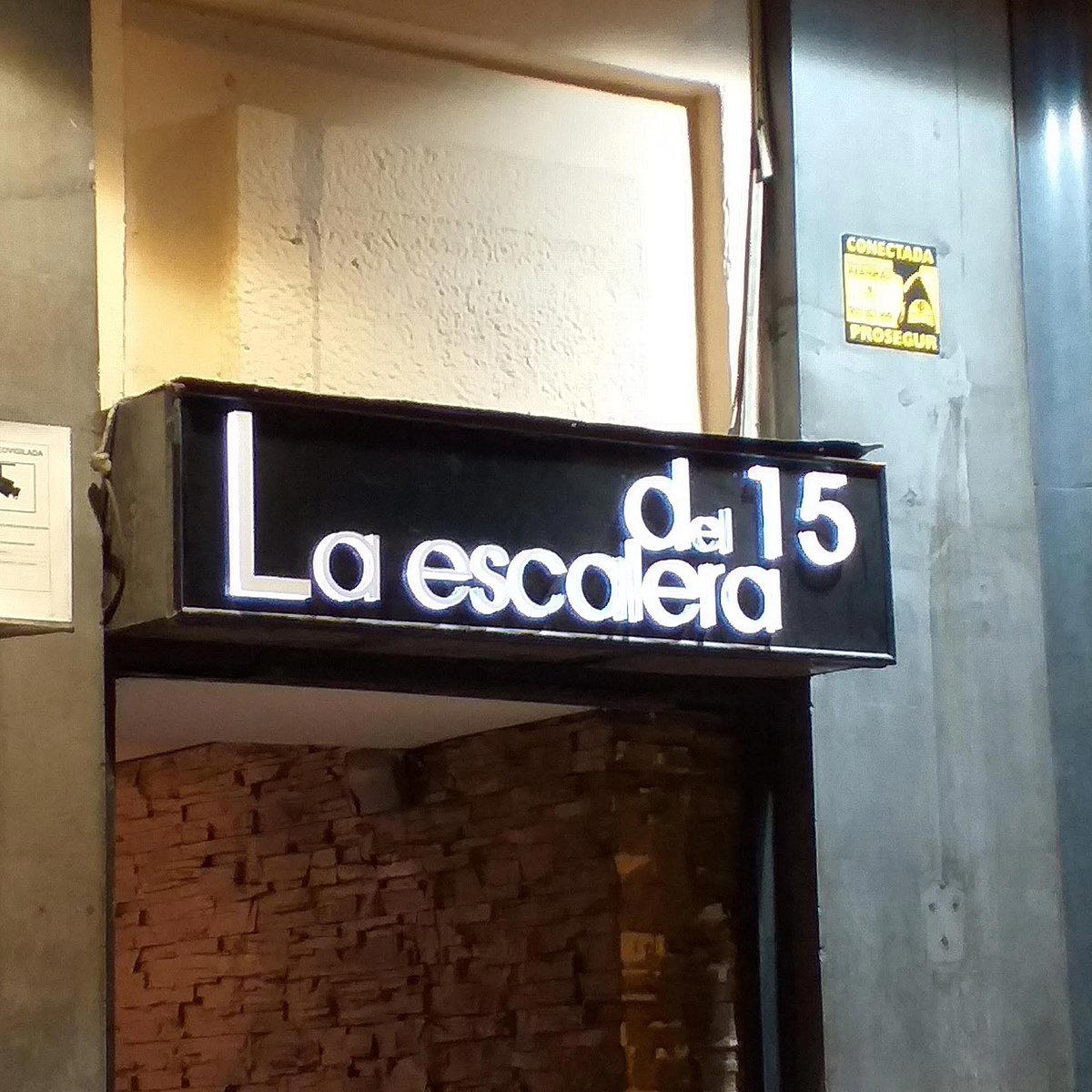 La Escalera del 15 restaurant in Madrid, Spain