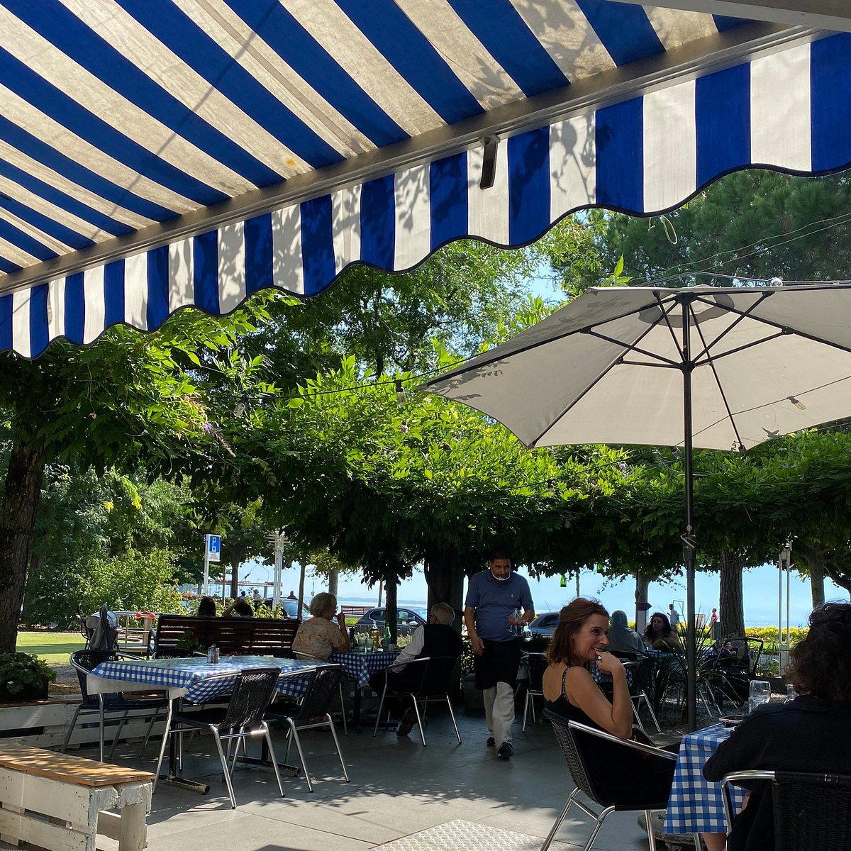 La Marina restaurant in Vevey, Switzerland