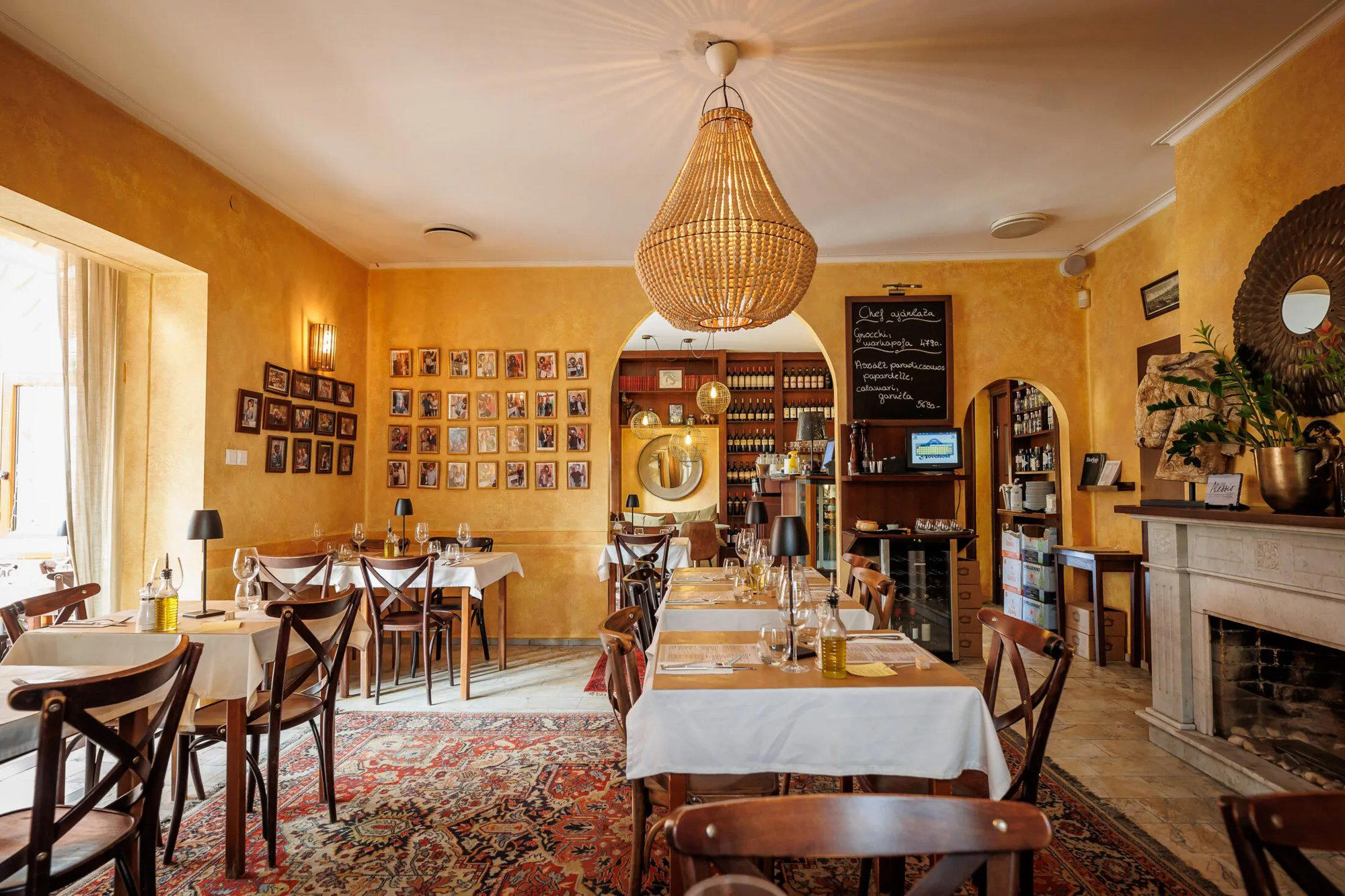 Alessio restaurant in Budapest, Hungary