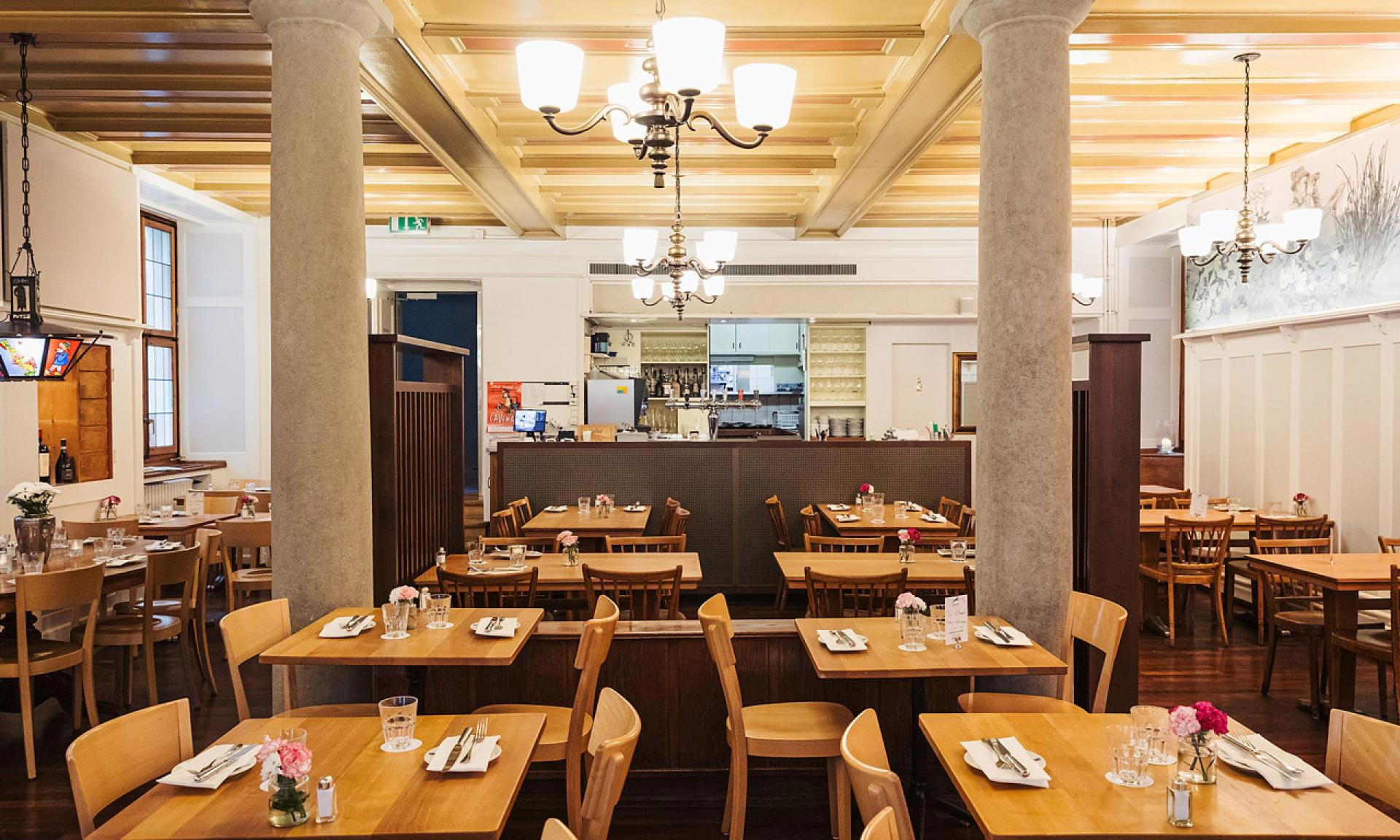 Weisser Wind restaurant in Zürich, Switzerland