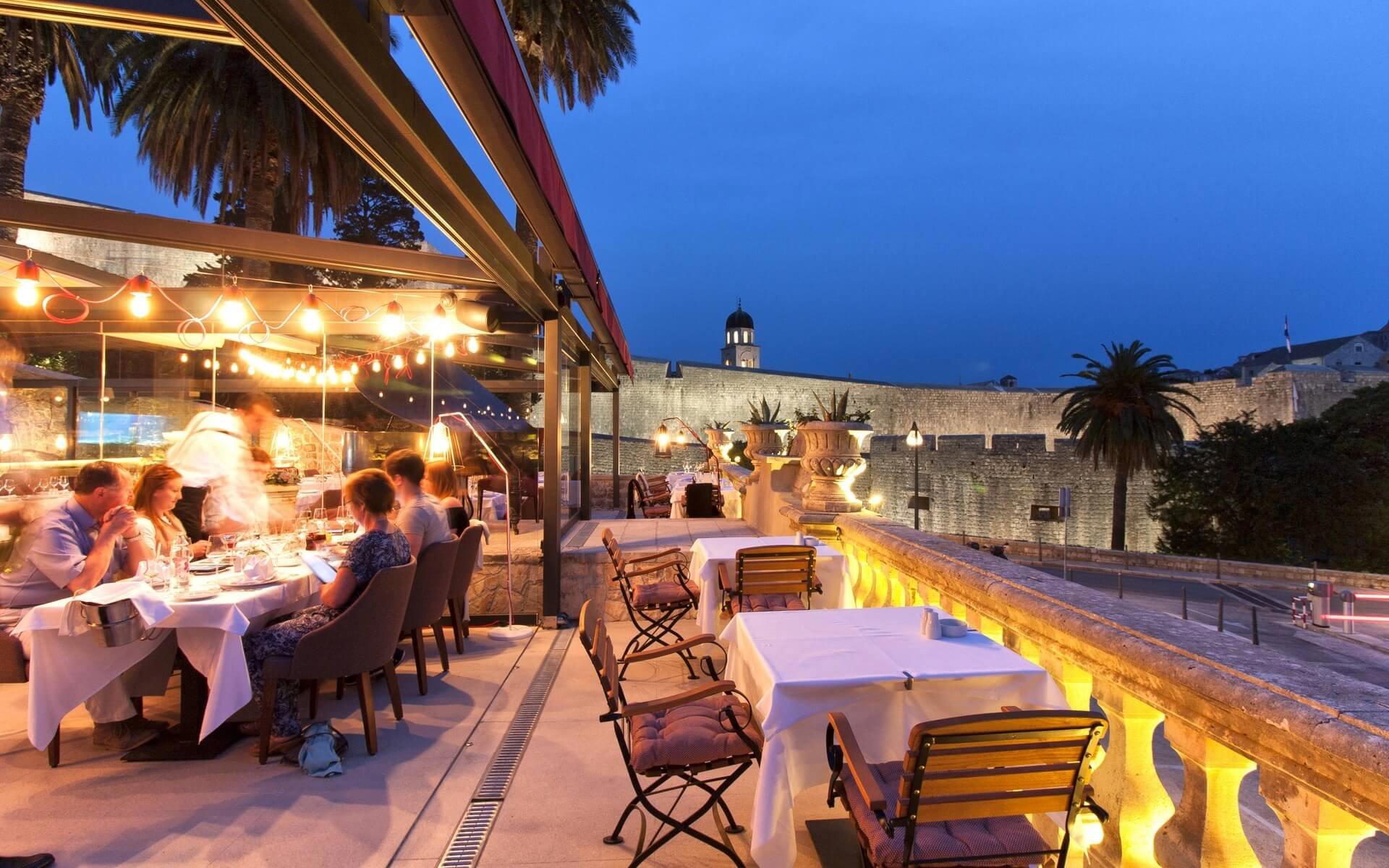 Posat restaurant in Dubrovnik, Croatia