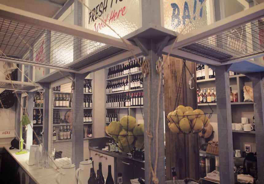 The Fish Shop restaurant in Potts Point, Australia