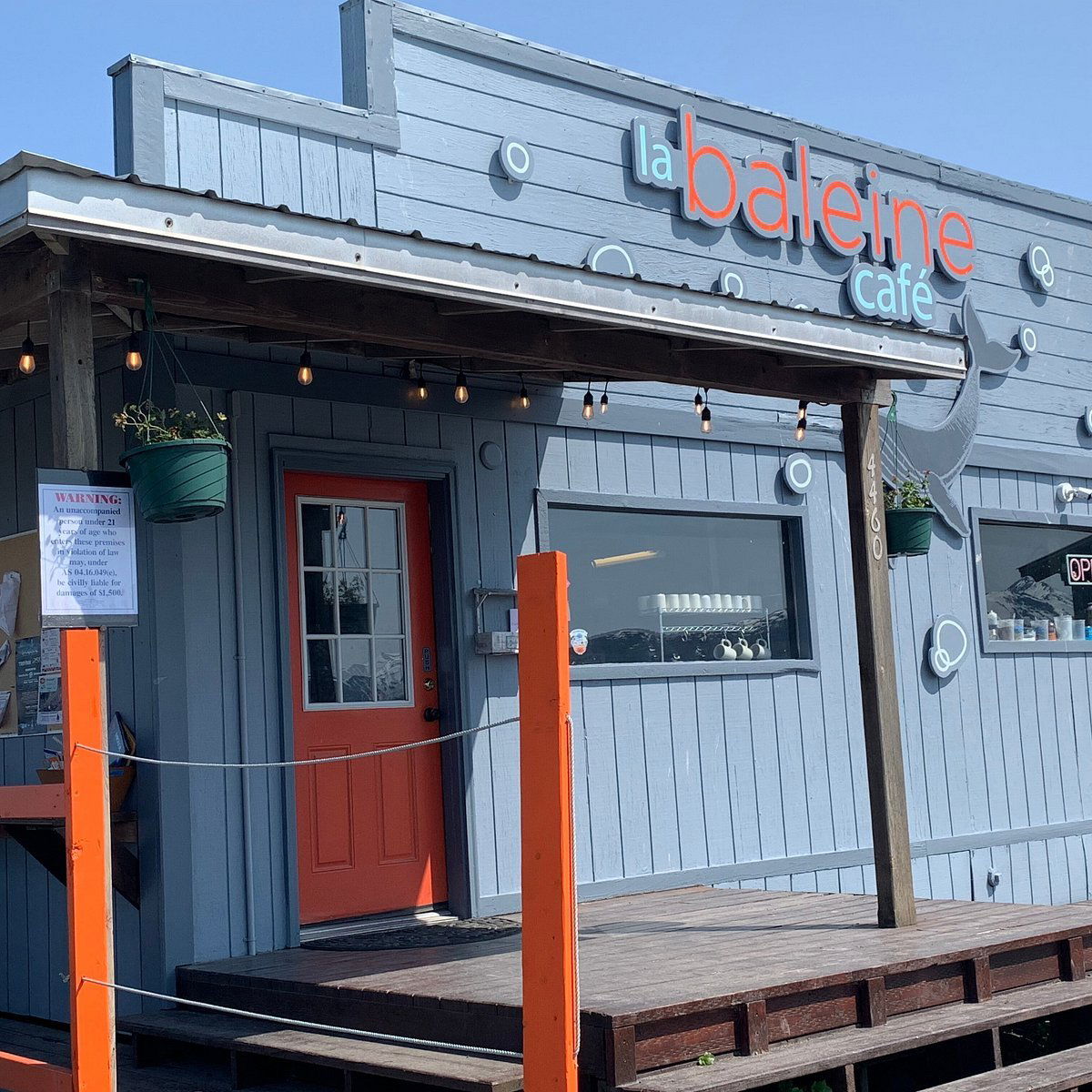 La Baleine Café, Restaurant in Homer